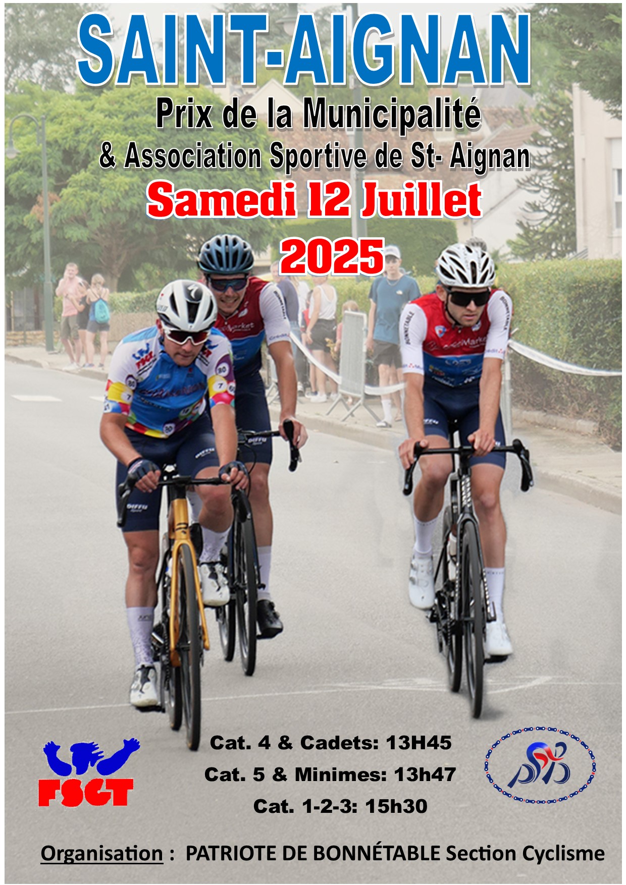 Afiche Saint Aignan 12 07 25